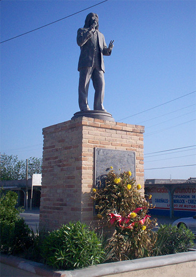 Statue of Rigo Tovar